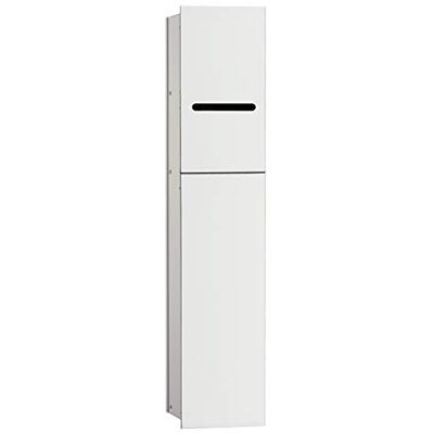 Emco asis modu? 2.0 modu? WC model podtynkowy, uchwyt na papier, 1 drzwi ze szczelin?, ogranicznik drzwi prawy, Kolor: aluminium/optiwhite 975427450 Emco asis modu? 2.0 modu? WC model podtynkowy, uchwyt na papier, 1 drzwi ze szczelin?, ogranicznik drzwi prawy, Kolor: aluminium/optiwhite 975427450