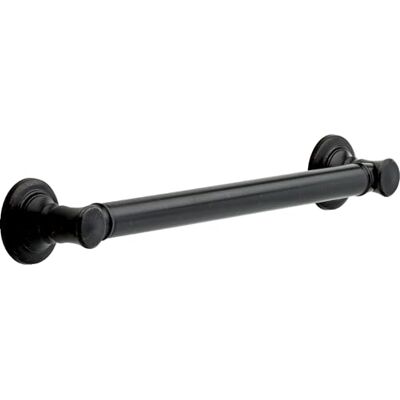 DELTA Faucet 41618, 18-Inch Traditional Bathroom Safety Grab Bar, Polished Chrome DELTA Faucet 41618, 18-Inch Traditional Bathroom Safety Grab Bar, Polished Chrome