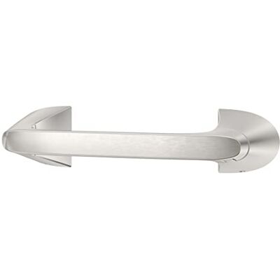 PFISTER Karci Toilet Paper Holder, Bathroom Tissue Roll Holder, Wall-Mounted, Screw-In, Spot Defense Brushed Nickel Finish, BPHKA0GS PFISTER Karci Toilet Paper Holder, Bathroom Tissue Roll Holder, Wall-Mounted, Screw-In, Spot Defense Brushed Nickel Finish, BPHKA0GS