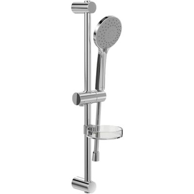 Villeroy & Boch Universal Showers zestaw prysznicowy z regulowanym uchwytem na słuchawkę prysznicową do montażu na ścianie, słuchawka prysznicowa z 3 rodzajami strumienia, okrągła głowica prysznicowa, Villeroy & Boch Universal Showers zestaw prysznicowy z regulowanym uchwytem na słuchawkę prysznicową do montażu na ścianie, słuchawka prysznicowa z 3 rodzajami strumienia, okrągła głowica prysznicowa,