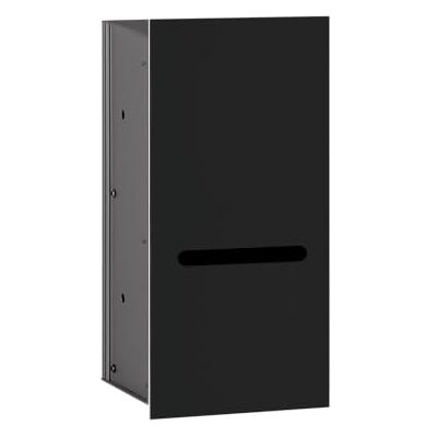 Emco asis module 2.0 modu? papieru WC model podtynkowy, stopka drzwiowa lewa, Kolor: aluminium/czarny 972427522 Emco asis module 2.0 modu? papieru WC model podtynkowy, stopka drzwiowa lewa, Kolor: aluminium/czarny 972427522