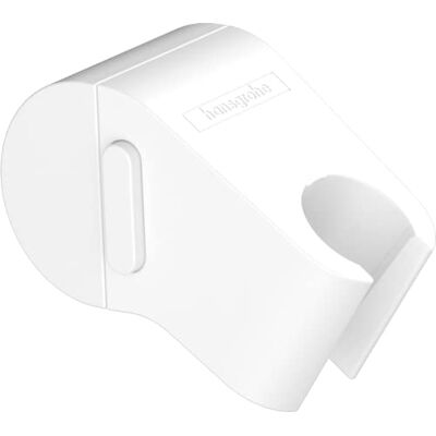 Hansgrohe WallStoris uchwyt głowicy prysznicowej, suwak z przyciskiem, akcesoria łazienkowe, akcesoria prysznicowe, biały matowy, 27917700 Hansgrohe WallStoris uchwyt głowicy prysznicowej, suwak z przyciskiem, akcesoria łazienkowe, akcesoria prysznicowe, biały matowy, 27917700