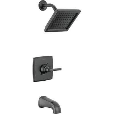 DELTA Faucet 144864-BL Geist wanna prysznicowa, czarna matowa DELTA Faucet 144864-BL Geist wanna prysznicowa, czarna matowa