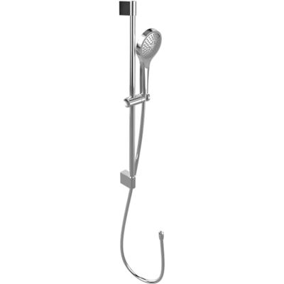 Villeroy & Boch Verve Showers zestaw prysznicowy z regulowanym uchwytem na słuchawkę prysznicową i słuchawką prysznicową z 3 rodzajami strumienia, system prysznicowy z okrągłą głowicą prysznicową, Villeroy & Boch Verve Showers zestaw prysznicowy z regulowanym uchwytem na słuchawkę prysznicową i słuchawką prysznicową z 3 rodzajami strumienia, system prysznicowy z okrągłą głowicą prysznicową,