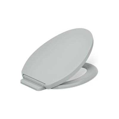 Kohler 26801-95 K-26801-95 Impro ReadyLatch Quiet Close wydłużona deska sedesowa, szara, szaroszara Kohler 26801-95 K-26801-95 Impro ReadyLatch Quiet Close wydłużona deska sedesowa, szara, szaroszara