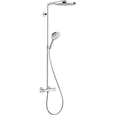 Hansgrohe Raindance Select S Komplet prysznicowy 240 2-strumieniowa z termostatem, chrom, 27129000 Hansgrohe Raindance Select S Komplet prysznicowy 240 2-strumieniowa z termostatem, chrom, 27129000