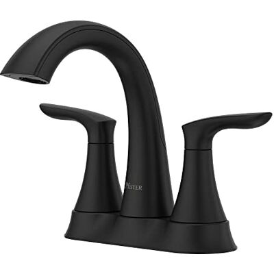 PFISTER LG48WRPB Weller 2-uchwyt 10 cm środkowy, czarny matowy PFISTER LG48WRPB Weller 2-uchwyt 10 cm środkowy, czarny matowy