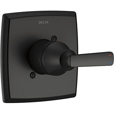 DELTA Faucet T14064-BL Ashlyn Monitor 14 Series Valve Trim Only, matowa czerń DELTA Faucet T14064-BL Ashlyn Monitor 14 Series Valve Trim Only, matowa czerń