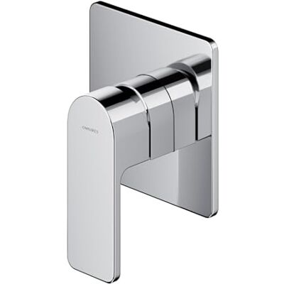 OMNIRES BA7845CR łazienka bateria prysznicowa, która jest montowana pod tynkiem Baretti-chrome-BA7845CR, szary OMNIRES BA7845CR łazienka bateria prysznicowa, która jest montowana pod tynkiem Baretti-chrome-BA7845CR, szary