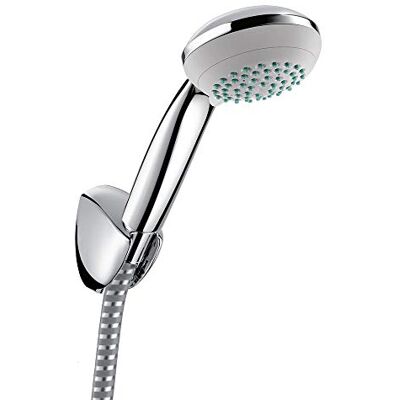 Hansgrohe Crometta 85 Zestaw uchwytów prysznicowych Vario z wężem prysznicowym 160 cm Hansgrohe Crometta 85 Zestaw uchwytów prysznicowych Vario z wężem prysznicowym 160 cm