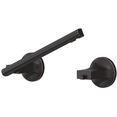 PFISTER Pfirst Modern Toilet Paper Holder, Bathroom Tissue Holder, Wall-Mounted, Screw-In, Tuscan Bronze Finish, BPHPFM0Y PFISTER Pfirst Modern Toilet Paper Holder, Bathroom Tissue Holder, Wall-Mounted, Screw-In, Tuscan Bronze Finish, BPHPFM0Y