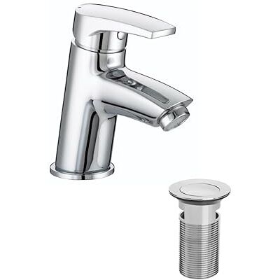 Bristan Model - Chromowany mieszacz umywalkowy z klik-klak - Mieszacz umywalkowy Bristan Model - Chromowany mieszacz umywalkowy z klik-klak - Mieszacz umywalkowy