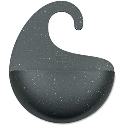 Koziol Surf Wiszący Łaźnia Akcesoria 21,6 x 6,5 cm Wzrost 25,3 cm Naturalny Szary Koziol Surf Wiszący Łaźnia Akcesoria 21,6 x 6,5 cm Wzrost 25,3 cm Naturalny Szary