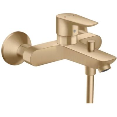 Hansgrohe Talis E Jednouchwytowa bateria wannowa, montaż natynkowy brąz szczotkowany, 71740140 Hansgrohe Talis E Jednouchwytowa bateria wannowa, montaż natynkowy brąz szczotkowany, 71740140