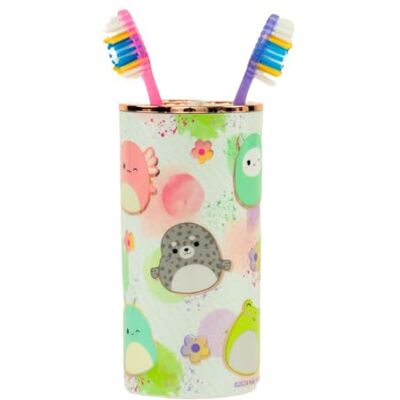 Franco Twarda wanna dla dzieci, standardowa, Squishmallows-uchwyt na szczoteczkę do zębów Franco Twarda wanna dla dzieci, standardowa, Squishmallows-uchwyt na szczoteczkę do zębów