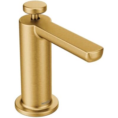 Moen S3947BG nowoczesny dozownik mydła, szczotkowane złoto Moen S3947BG nowoczesny dozownik mydła, szczotkowane złoto