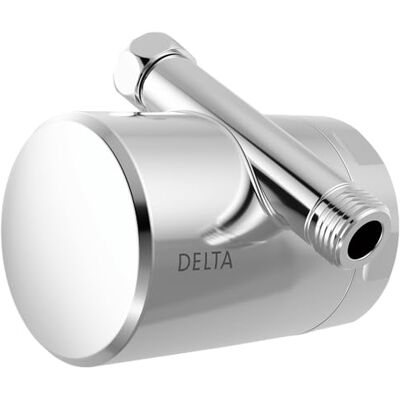 DELTA Bateria Clarifi Standardowa nasadka filtra prysznicowego z filtrem, filtr prysznicowy z twardą wodą, filtr głowicy prysznicowej, chrom 7SF100 DELTA Bateria Clarifi Standardowa nasadka filtra prysznicowego z filtrem, filtr prysznicowy z twardą wodą, filtr głowicy prysznicowej, chrom 7SF100