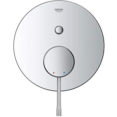 Grohe Essence jednouchwytowa bateria wannowa, zestaw gotowy do monta?u, okr?g?a ró?a, automatyczny prze??cznik wanna/prysznic, Kolor: Chrom 24058001 Grohe Essence jednouchwytowa bateria wannowa, zestaw gotowy do monta?u, okr?g?a ró?a, automatyczny prze??cznik wanna/prysznic, Kolor: Chrom 24058001