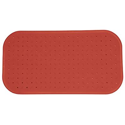MSV Quadro Wkładka do wanny - 36 x 76 cm - Terrakotta MSV Quadro Wkładka do wanny - 36 x 76 cm - Terrakotta