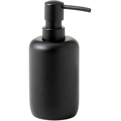 GEDY - Sapho Brenda - Dozownik na płynne mydło, czarny - 280ml - Dispenser di sapone da appoggio, nero BR8014 GEDY - Sapho Brenda - Dozownik na płynne mydło, czarny - 280ml - Dispenser di sapone da appoggio, nero BR8014