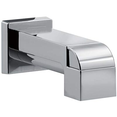 DELTA Faucet RP75435 Wylewka do wanny Ara, chromowana, 3,8 x 3,8 x 14 cm DELTA Faucet RP75435 Wylewka do wanny Ara, chromowana, 3,8 x 3,8 x 14 cm