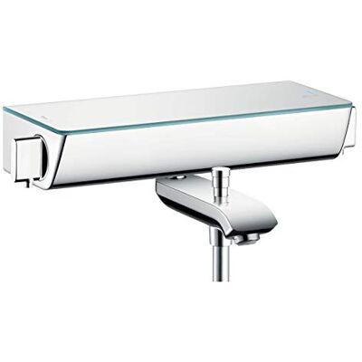 Hansgrohe Ecostat Select natynkowy termostat wannowy, do 2 funkcji bez adaptera do renowacji, chrom Hansgrohe Ecostat Select natynkowy termostat wannowy, do 2 funkcji bez adaptera do renowacji, chrom