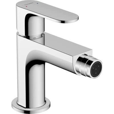 Hansgrohe Jednouchwytowa bateria bidetowa Rebris S, bateria bidetowa z dyszlem, oszczędność wody, chrom Hansgrohe Jednouchwytowa bateria bidetowa Rebris S, bateria bidetowa z dyszlem, oszczędność wody, chrom