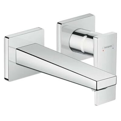 Hansgrohe Metropol Jednouchwytowa bateria umywalkowa montaż ścienny podtynkowy, wylewka 22,5 cm, uchwyt jednoramienny, element zewnętrzny chrom, 32526000 Hansgrohe Metropol Jednouchwytowa bateria umywalkowa montaż ścienny podtynkowy, wylewka 22,5 cm, uchwyt jednoramienny, element zewnętrzny chrom, 32526000