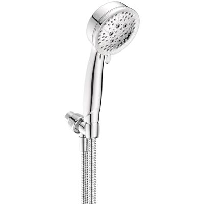 Moen 26015 Caldwell ręczny zestaw głowicy prysznicowej wielofunkcyjny 2,5 GPM spray z wężem, chrom Moen 26015 Caldwell ręczny zestaw głowicy prysznicowej wielofunkcyjny 2,5 GPM spray z wężem, chrom