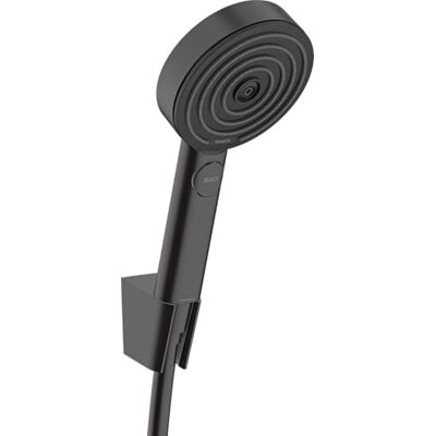 Hansgrohe Pulsify Select S – zestaw prysznicowy z głowicą prysznicową, oszczędzający wodę (EcoSmart, 3 rodzaje strumienia, w tym PowderRain), wąż prysznicowy (1,25 m) i uchwytem na słuchawkę Hansgrohe Pulsify Select S – zestaw prysznicowy z głowicą prysznicową, oszczędzający wodę (EcoSmart, 3 rodzaje strumienia, w tym PowderRain), wąż prysznicowy (1,25 m) i uchwytem na słuchawkę