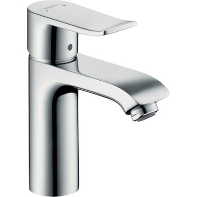 Hansgrohe Metris Jednouchwytowa bateria umywalkowa 110 LowFlow z cięgłem chrom, 31203000 Hansgrohe Metris Jednouchwytowa bateria umywalkowa 110 LowFlow z cięgłem chrom, 31203000