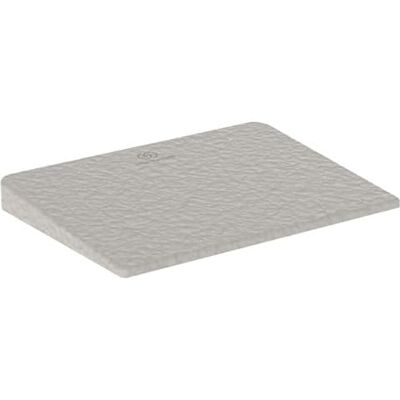 Ideal Standard Ultra Flat S i.life, Pokrowiec na brodzik, Oryginalna nasadka spustowa, Szary cement Ideal Standard Ultra Flat S i.life, Pokrowiec na brodzik, Oryginalna nasadka spustowa, Szary cement
