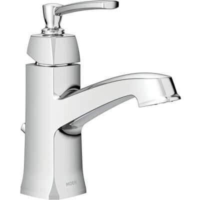Moen WS84923 Conway bateria łazienkowa z jednym uchwytem, wysoki łuk, chromowana Moen WS84923 Conway bateria łazienkowa z jednym uchwytem, wysoki łuk, chromowana