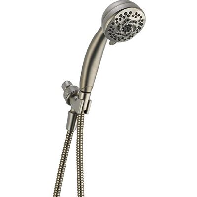 DELTA Bateria 54436-SS-PK Premium 5-stopniowa słuchawka prysznicowa, stal nierdzewna, DELTA Bateria 54436-SS-PK Premium 5-stopniowa słuchawka prysznicowa, stal nierdzewna,
