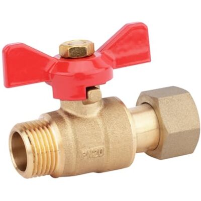 BOUTTE boutt 3178305 PRV15 mini zawór śrubowy do VPE męski/żeński 15 x 21 BOUTTE boutt 3178305 PRV15 mini zawór śrubowy do VPE męski/żeński 15 x 21