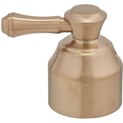 DELTA Faucet H597CZ Cassidy Pojedyncza dźwignia Przełącznik wanny/Zestaw uchwytu zaworu transferowego, szampański brąz 9 x 7,6 x 9 cm DELTA Faucet H597CZ Cassidy Pojedyncza dźwignia Przełącznik wanny/Zestaw uchwytu zaworu transferowego, szampański brąz 9 x 7,6 x 9 cm