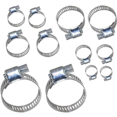BOUTTE boutt 0868605 Kit 12 CS PM zestaw 12 stalowych pierścieni zaciskowych Szerokość: 8 mm BOUTTE boutt 0868605 Kit 12 CS PM zestaw 12 stalowych pierścieni zaciskowych Szerokość: 8 mm