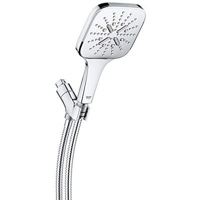 Grohe 26605000 deszczownica SmartActive Hand Shower 3 spraye, 1,75 gpm, Starlight Chrome Grohe 26605000 deszczownica SmartActive Hand Shower 3 spraye, 1,75 gpm, Starlight Chrome
