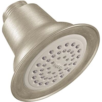 Moen 6303EPBN Kolekcja 9,5 cm pojedyncza funkcja ekologiczna głowica prysznicowa, szczotkowany nikiel Moen 6303EPBN Kolekcja 9,5 cm pojedyncza funkcja ekologiczna głowica prysznicowa, szczotkowany nikiel