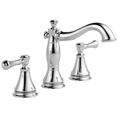 DELTA Faucet Cassidy 2-Handle Widespread Bathroom Faucet with Metal Drain Assembly, Venetian Bronze 3597LF-RBMPU DELTA Faucet Cassidy 2-Handle Widespread Bathroom Faucet with Metal Drain Assembly, Venetian Bronze 3597LF-RBMPU