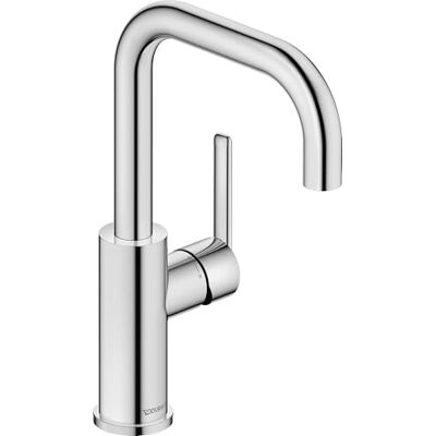 Duravit Balcoon bateria umywalkowa, energooszczędna bateria umywalkowa (FreshStart), oszczędzająca wodę kran łazienkowy (MinusFlow), armatura łazienkowa, chromowana Duravit Balcoon bateria umywalkowa, energooszczędna bateria umywalkowa (FreshStart), oszczędzająca wodę kran łazienkowy (MinusFlow), armatura łazienkowa, chromowana