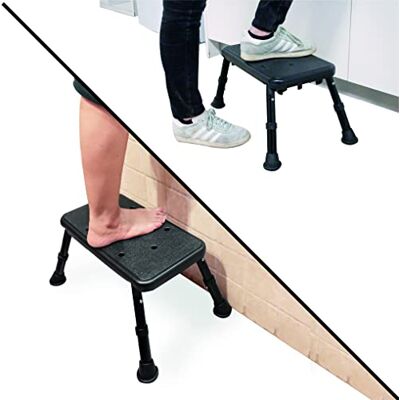 PEPE Mobility Pepe krok do wanny 25,5 cm (maksymalna waga 180 kg), chodzenie na nogi do przyczepy kempingowej w kuchni, chodzenie z wanną, solidny spacer do wanny, czarny PEPE Mobility Pepe krok do wanny 25,5 cm (maksymalna waga 180 kg), chodzenie na nogi do przyczepy kempingowej w kuchni, chodzenie z wanną, solidny spacer do wanny, czarny