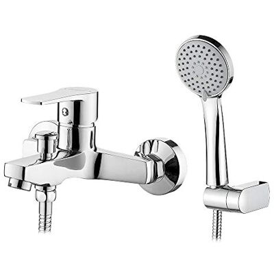 Ibergrif M13057-Star, zestaw dotknij wanny, łazienka-prysznic mikser monomando do montażu na ścianie, chrom Ibergrif M13057-Star, zestaw dotknij wanny, łazienka-prysznic mikser monomando do montażu na ścianie, chrom