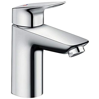 Hansgrohe Logis Jednouchwytowa bateria umywalkowa 100 z cięgłem chrom, 71100000 Hansgrohe Logis Jednouchwytowa bateria umywalkowa 100 z cięgłem chrom, 71100000