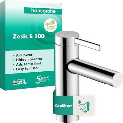 Hansgrohe Zesis S CoolStart 100 Bateria umywalkowa - Chrom Hansgrohe Zesis S CoolStart 100 Bateria umywalkowa - Chrom