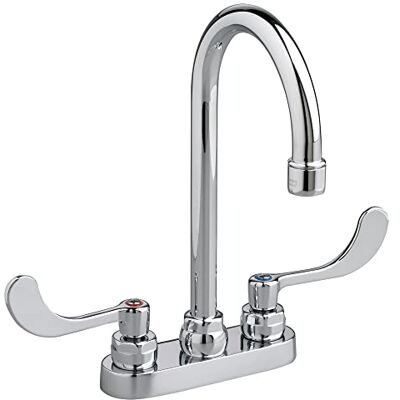 American Standard 7500170.002 Monterrey 1,5 GPM bateria toaletowa z uchwytami ostrza nadgarstka, 11,75 x 10,75 x 5, chrom American Standard 7500170.002 Monterrey 1,5 GPM bateria toaletowa z uchwytami ostrza nadgarstka, 11,75 x 10,75 x 5, chrom
