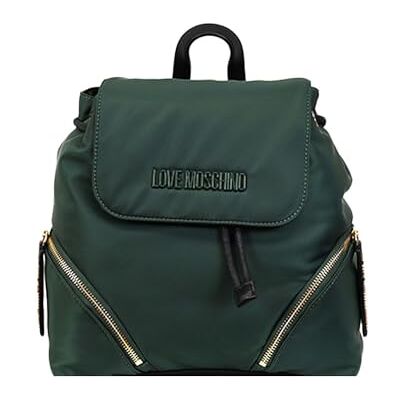 JC4382PP0LKS185A Love Moschino , Plecak Damski, Zielony, Unikalny, Zielony, Taglia unica JC4382PP0LKS185A Love Moschino , Plecak Damski, Zielony, Unikalny, Zielony, Taglia unica