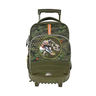 MC60-01JW CYPBRANDS CyP Brands-Jurassic World, plecak szkolny, plecak, pasuje do samochodu, przybory szkolne, plecak, kolor zielony, oficjalny produkt, Zielony, M MC60-01JW CYPBRANDS CyP Brands-Jurassic World, plecak szkolny, plecak, pasuje do samochodu, przybory szkolne, plecak, kolor zielony, oficjalny produkt, Zielony, M