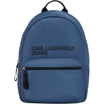 A3M303531YU00 Karl Lagerfeld Jeans, Męskie, Plecak Essential Nylon, Niebieski, One size A3M303531YU00 Karl Lagerfeld Jeans, Męskie, Plecak Essential Nylon, Niebieski, One size