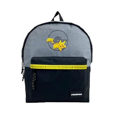 T433-1063 Pokemon Pikachu Plecak Szkolny Możliwość dostosowania do wózka Regulowane paski dla całodziennego komfortu Wyściełany tył Kieszeń na dokumenty 45 x 33,5 x 4,5 cm, Biały, M, Casual T433-1063 Pokemon Pikachu Plecak Szkolny Możliwość dostosowania do wózka Regulowane paski dla całodziennego komfortu Wyściełany tył Kieszeń na dokumenty 45 x 33,5 x 4,5 cm, Biały, M, Casual